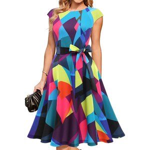 Dresstells Women's Mix Modest Vintage Cocktail Formal Holiday Party Dresses